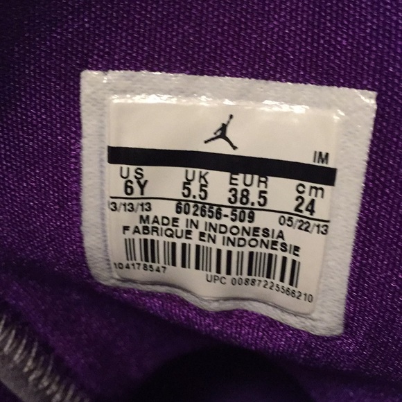 RARE AIR JORDAN 1 SKINNY HIGH GS - Picture 7 of 7